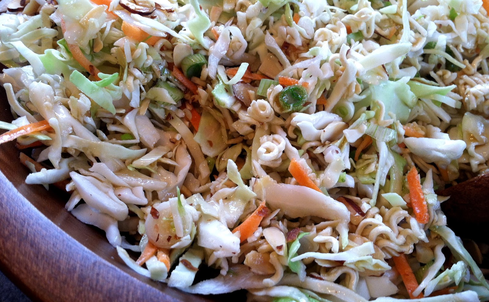 Teach Me How To Cookie Cabbage & Ramen Noodle Salad