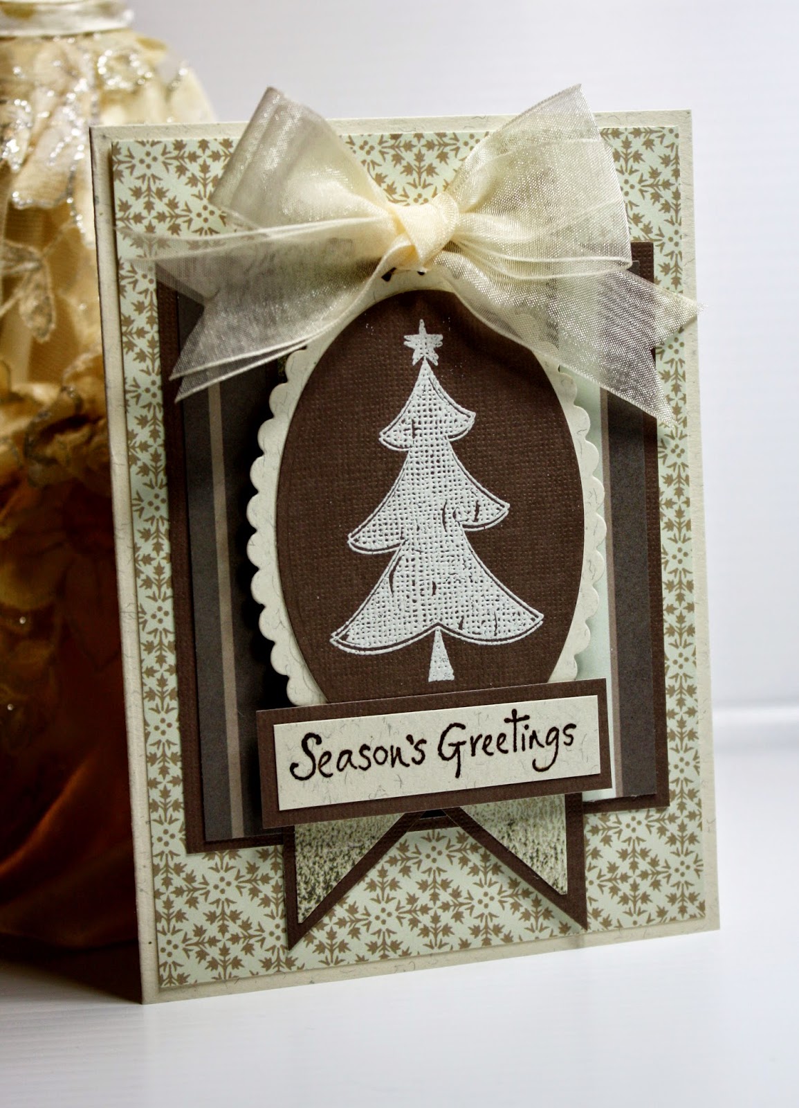 Inspired and Unscripted Christmas Cards Using Stampin Up Images