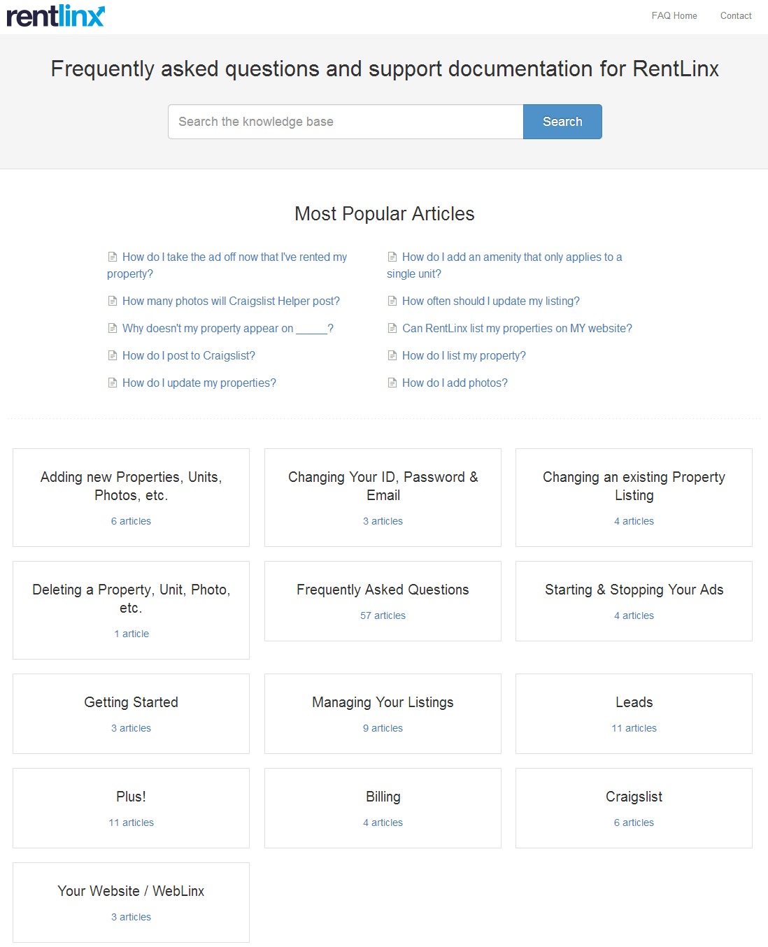 RentLinx One and Done March 2014