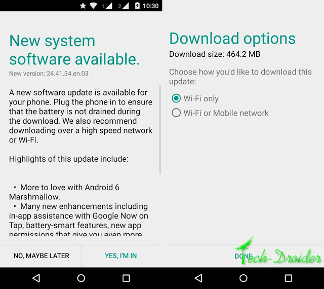 Motorola Moto G 2nd Gen Getting Official Marshmallow Update in India Motorola Moto G 2nd Gen Getting Official Marshmallow Update in India