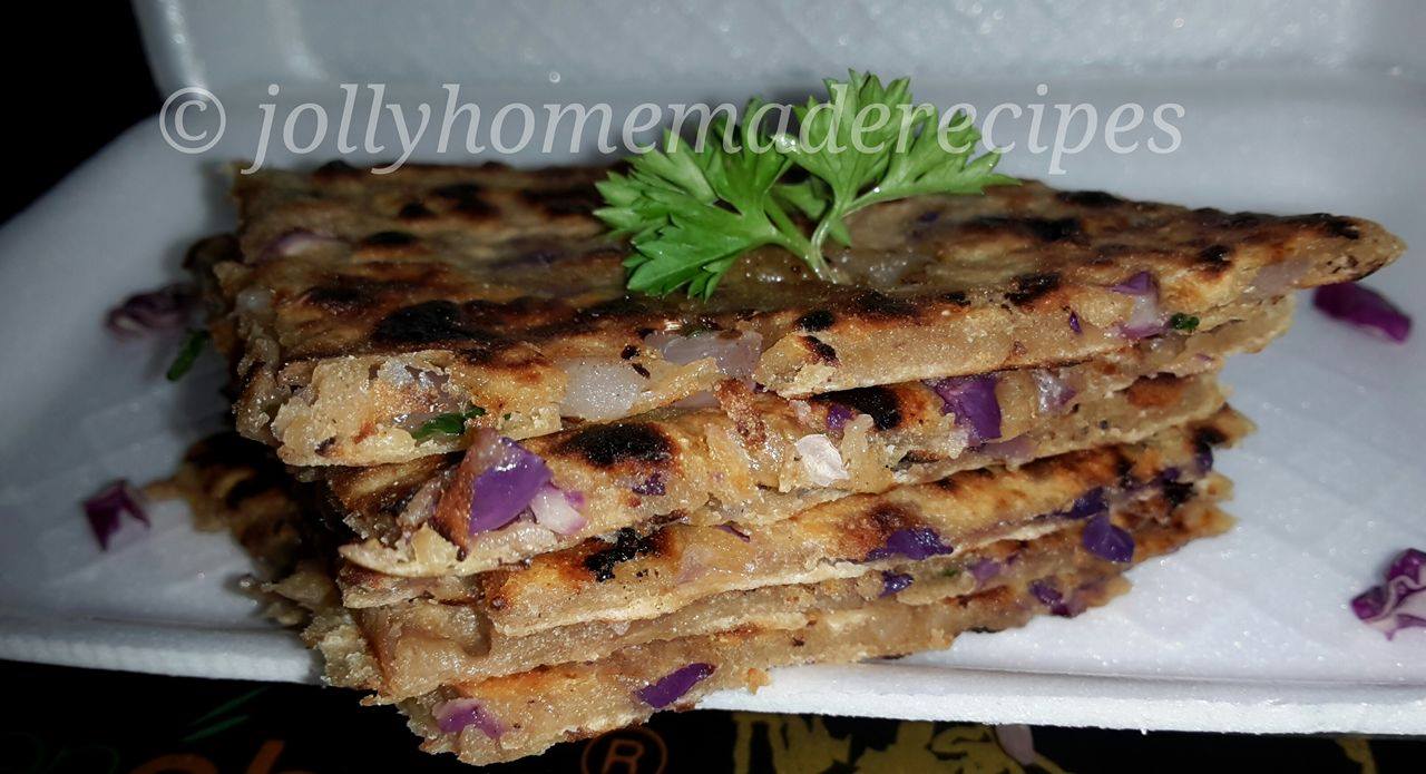 Purple Cabbage Paratha Recipe, How to make Healthy Purple Cabbage