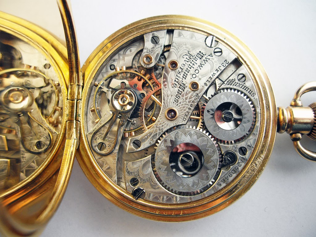 Oxford Pocket Watches The Waltham S16, Riverside Maximus