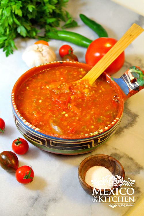How to make a sweetspicy cherry tomato salsa Mexico In My Kitchen
