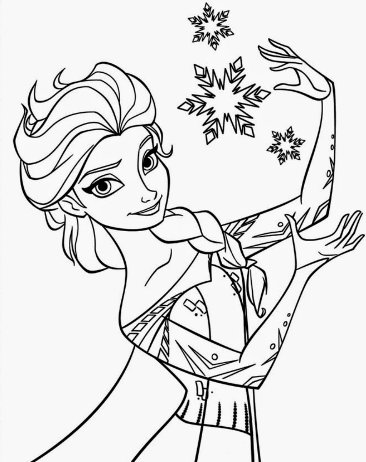 15 Beautiful Disney Frozen Coloring Pages Free ~ Instant Knowledge