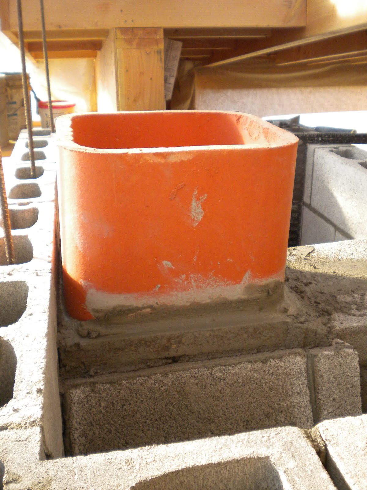 BOISINEAU MASONRY Today I completed the smoke chamber, set the first