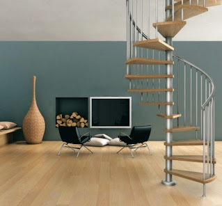 Tangga Model Spiral Kontraktor di Denpasar Bali