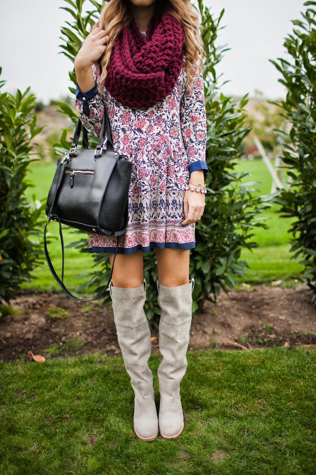 Knee High Boots Twenties Girl Style