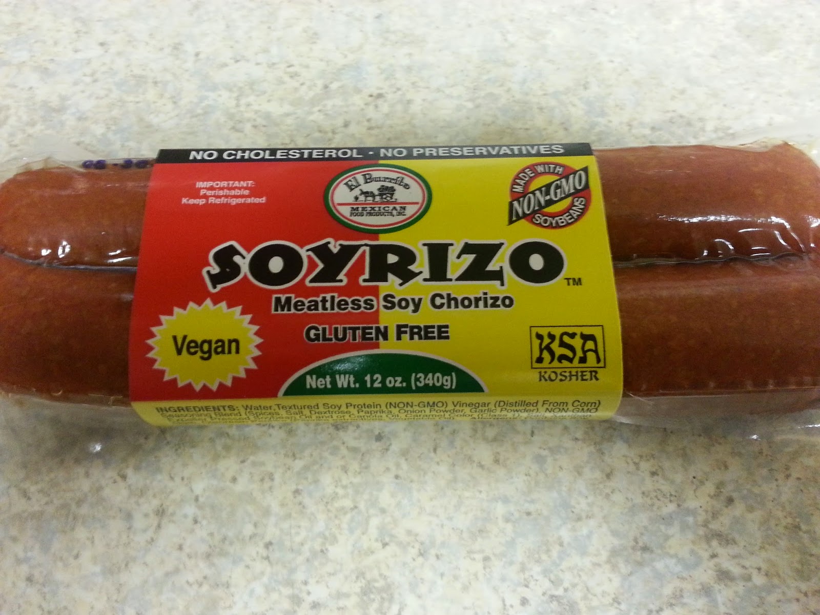 'Soyrizo' The Meatless Chorizo