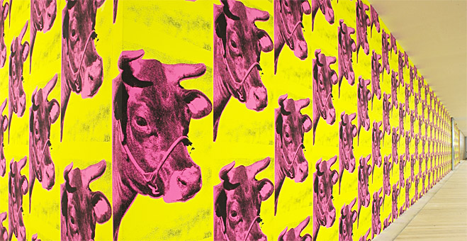 Warhol Cow