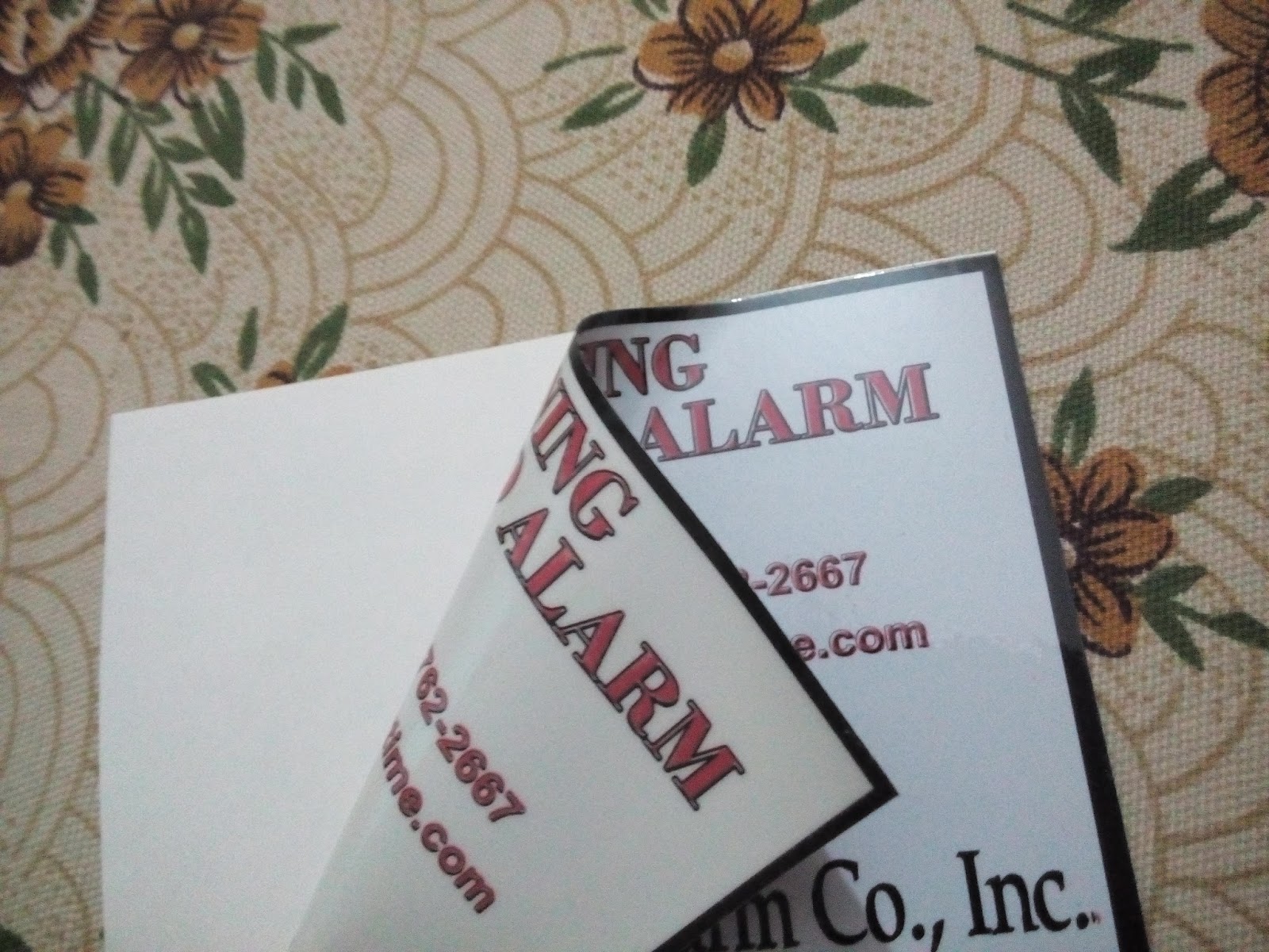 Custom Double Sided Window Stickers Both Sided Printed Vinyl Stickers