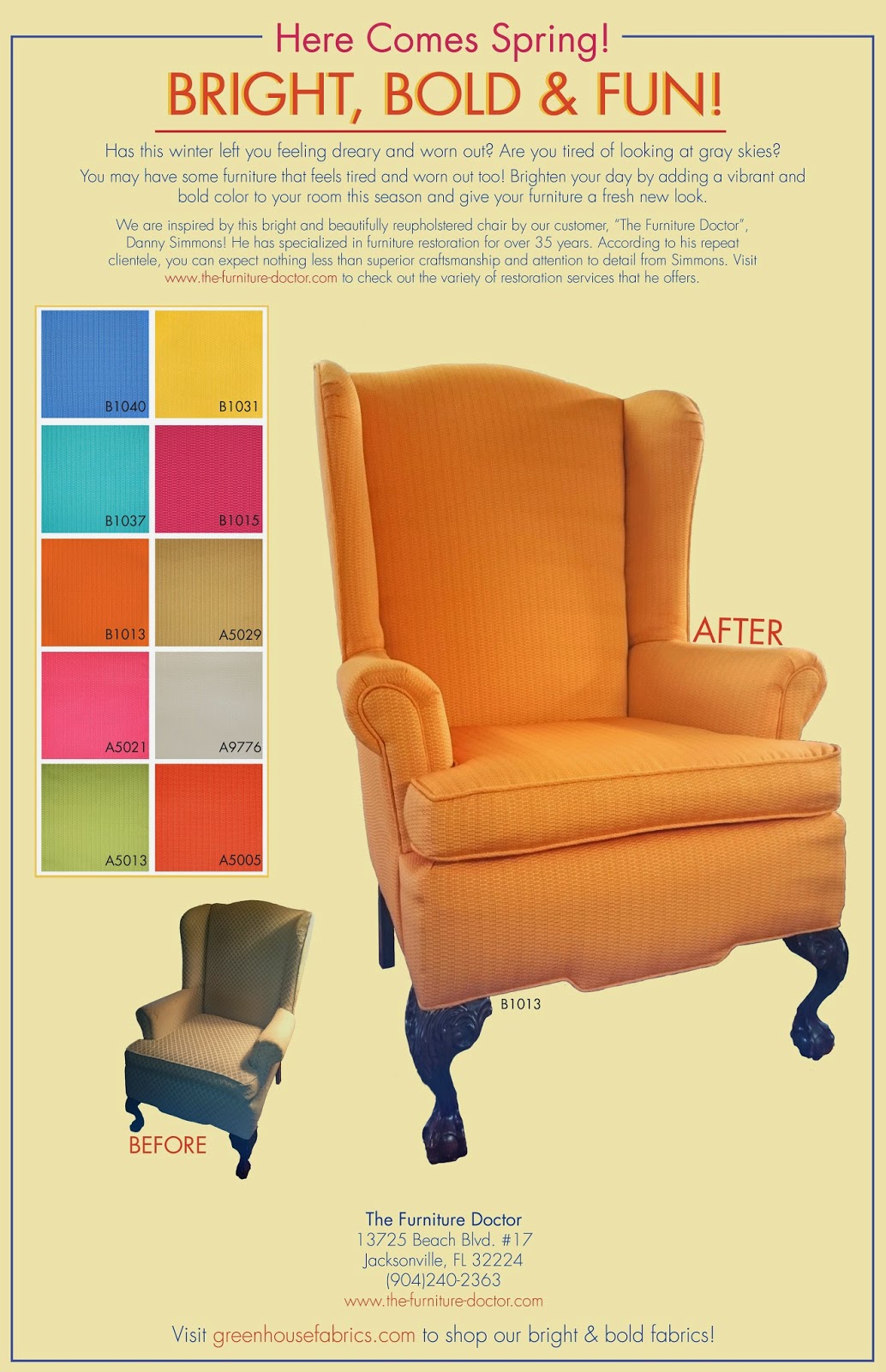 Greenhouse Fabrics Bright Bold & Fun!