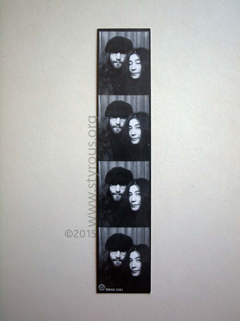 The Styrous® Viewfinder 20,000 Vinyl LPs 44 John Lennon & Yoko Ono