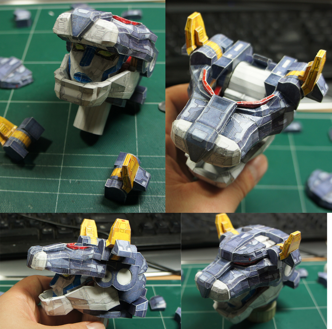 papercraft zoids-voltron 1st kit papercraft zoids-voltron 1st kit