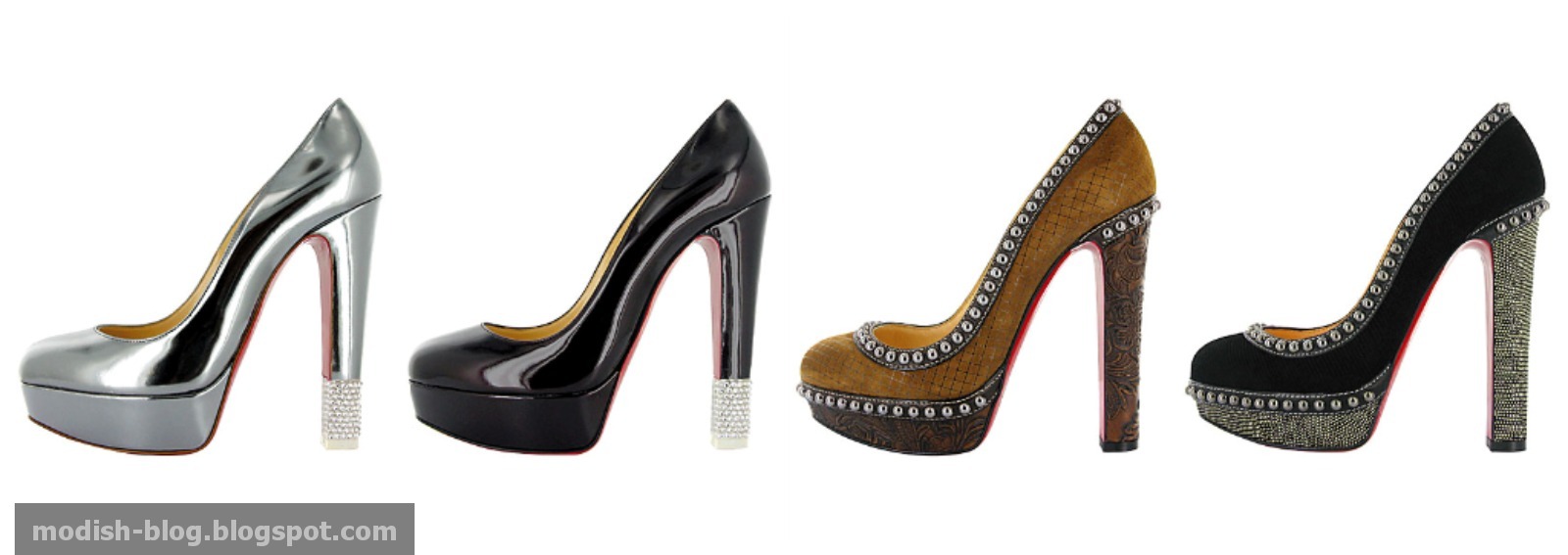 rollerboy spikes red - Modish Blog: Christian Louboutin Fall 2011 Shoes Collection