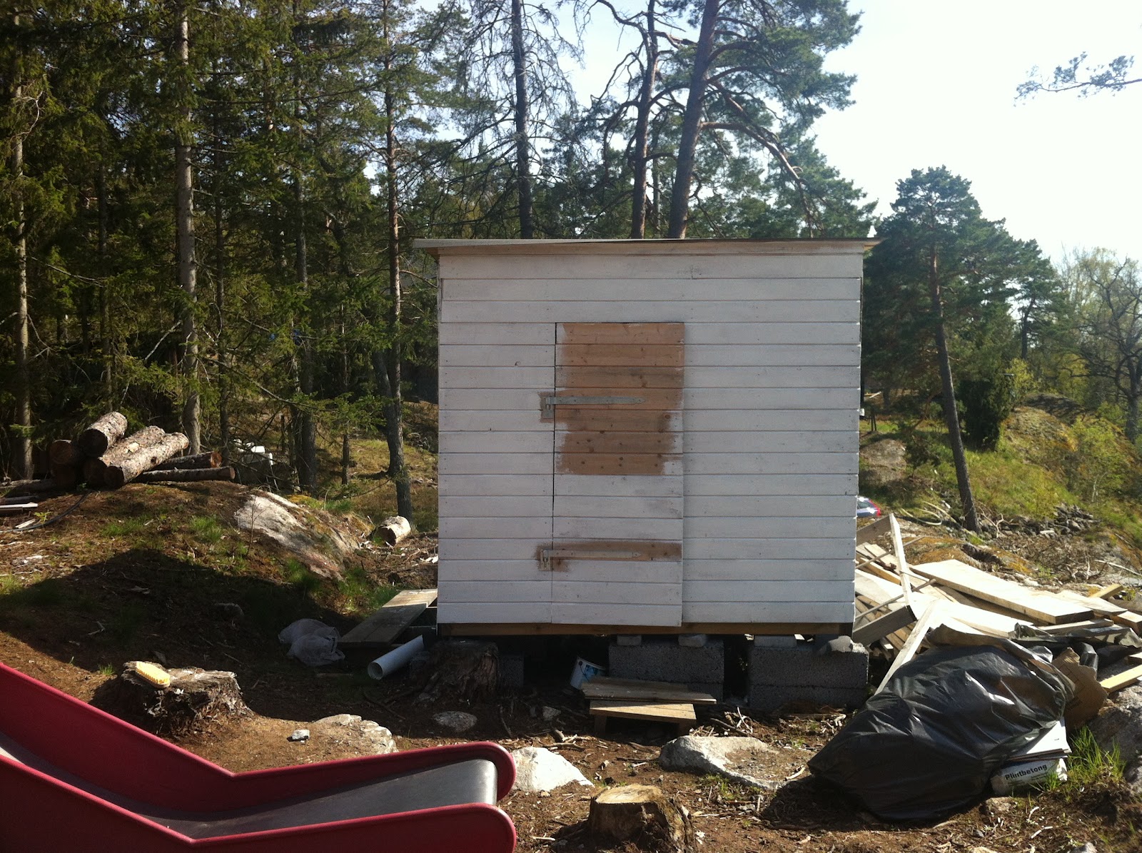 Vi bygger i gimmersta: maj 2012