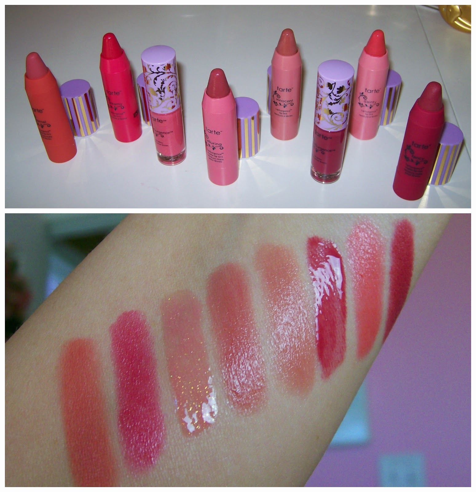 Tarte Kiss & Belle LipSurgence Lip Set