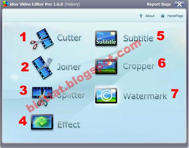 phần mềm idoo video editor pro + serial key