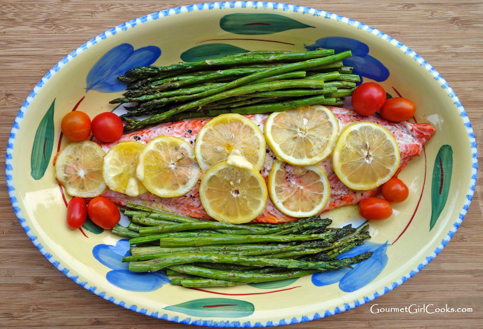 Gourmet Girl Cooks Oven Roasted Copper River Wild Salmon & Oven
