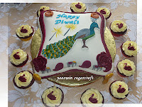 Chocolate Fudge Pillow Cake & Red Velvet Cupcake ( Diwali special )