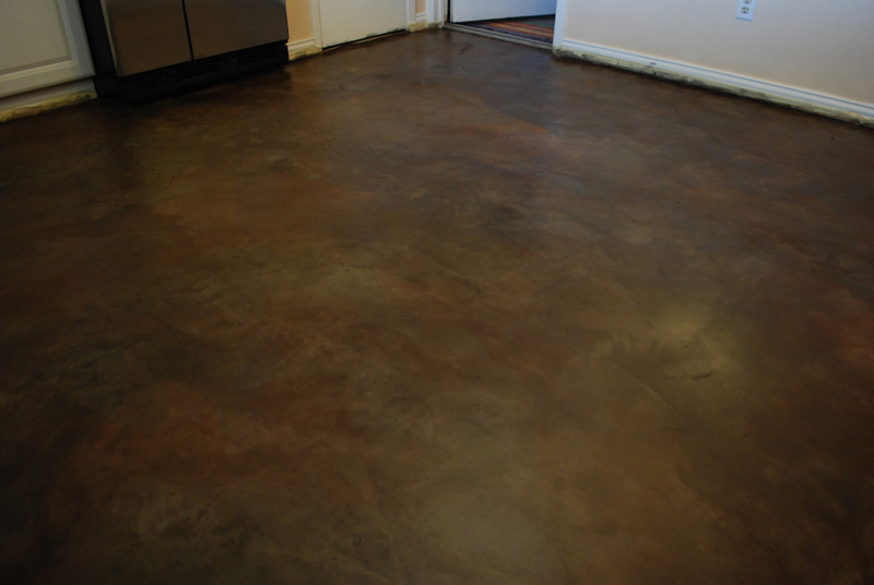 StarCat70: Our Floor-Fix--Acrylic Concrete Stain