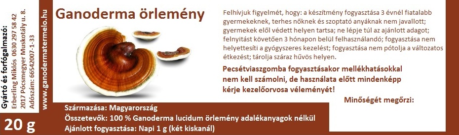 Pecsétviaszgomba őrlemény