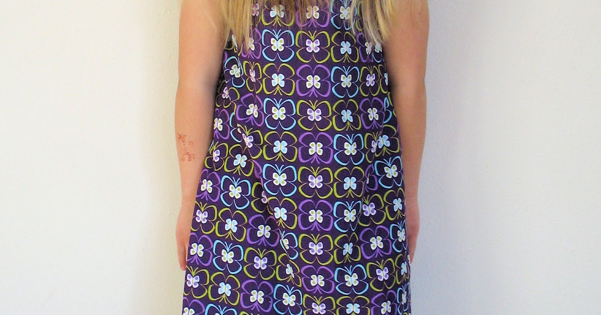 Heartland Happy Purple Peasant Dress