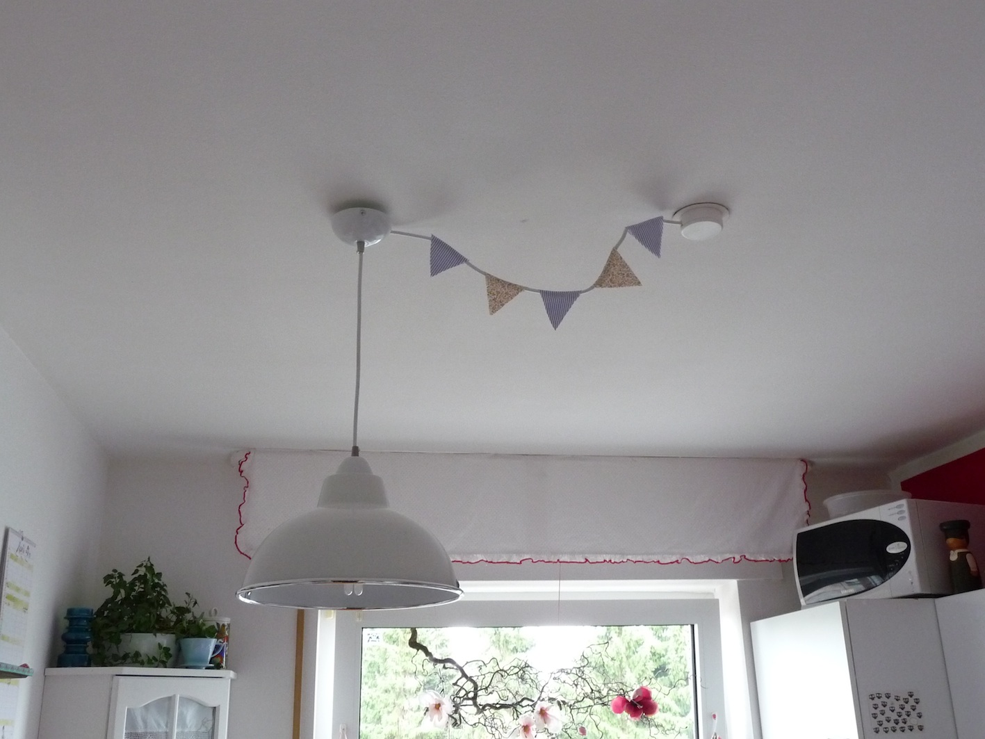 LICHT-TREND Verhängedose + Kabelkanal / max. 157cm / Nickel-matt