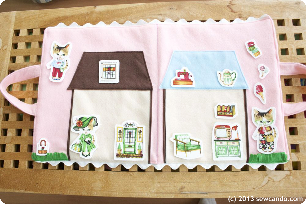 Sew Can Do Pretty Kitties Play Set A Fun & Felt Tutorial
