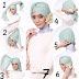 Contoh Tutorial Hijab Turban untuk Lebaran
