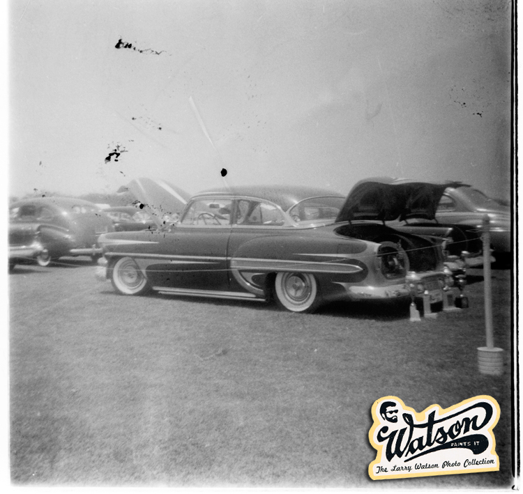 Rik Hoving Kustoms Larry Watson's very first Scallop paint job