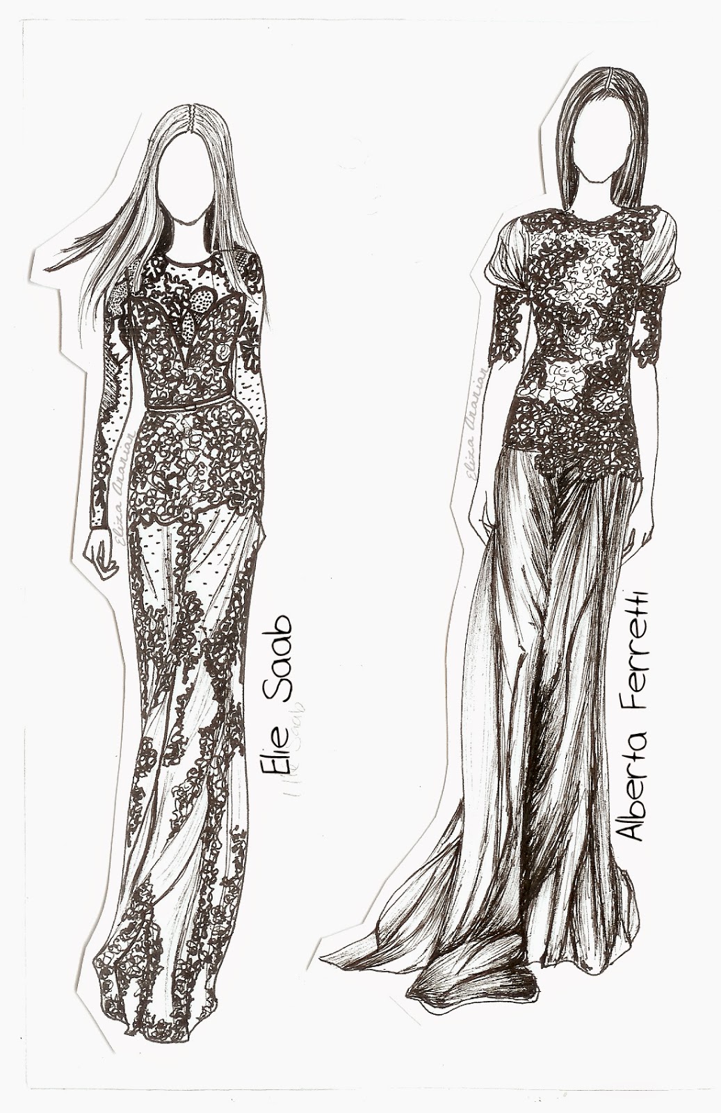 My Fashion Illustration Zine Run With Fashion