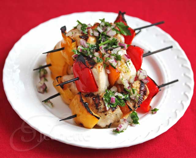 Zucchini and Squash Vegetable Kebab Meggan Backwood