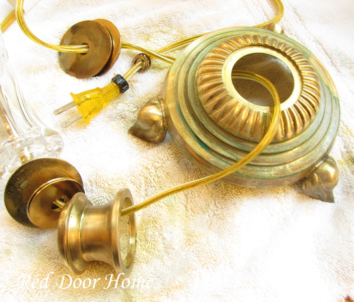 Red Door Home How to Age Brass