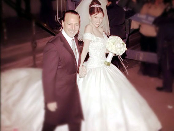 Thalía y Tommy Mottola. ~ THALIA UNIVERSAL