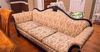 How Sweet It Is: Vintage Sofa Reupholster Project