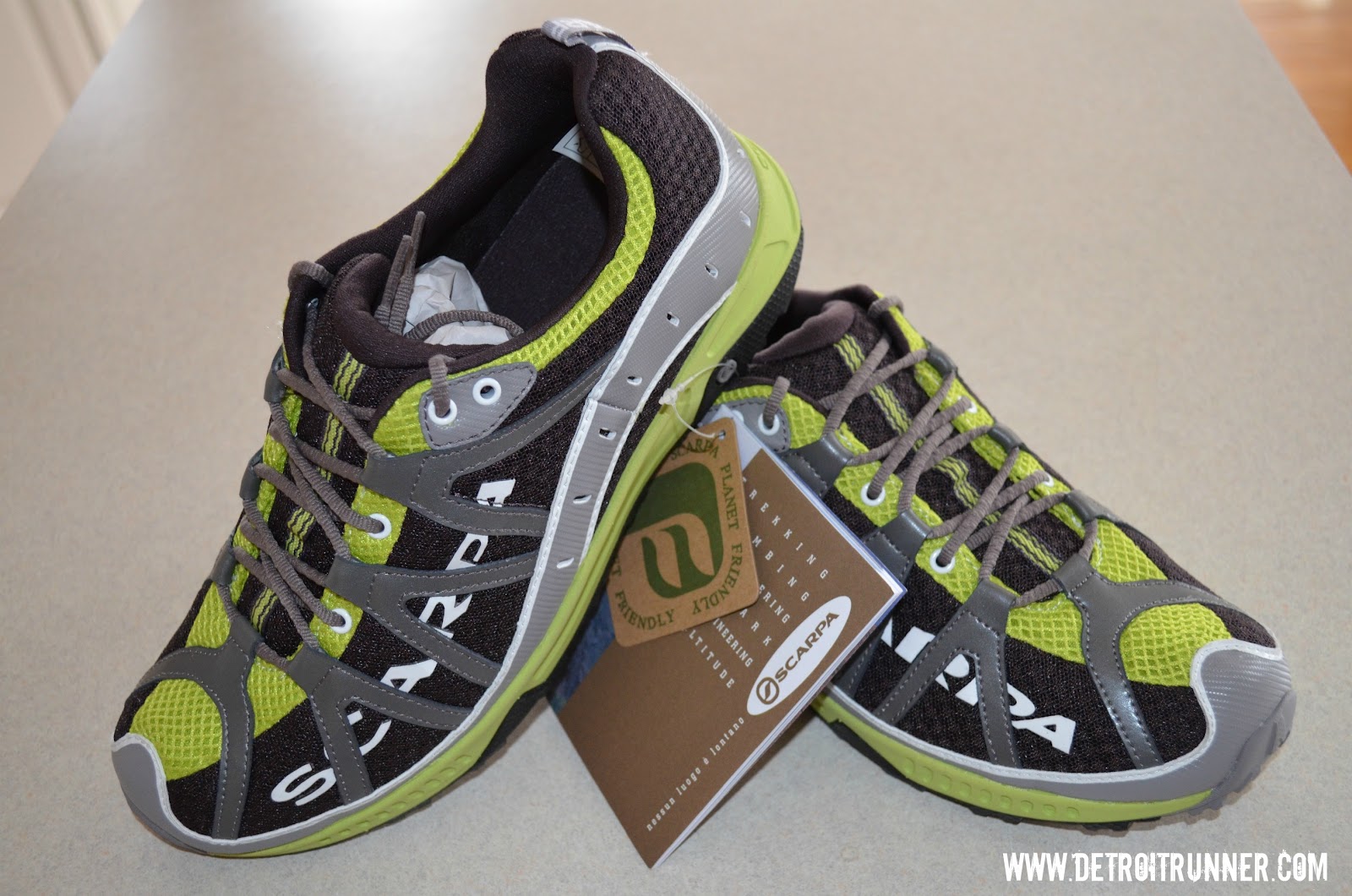 DETROIT RUNNER.... Scarpa Spark Trail Running Shoe Review