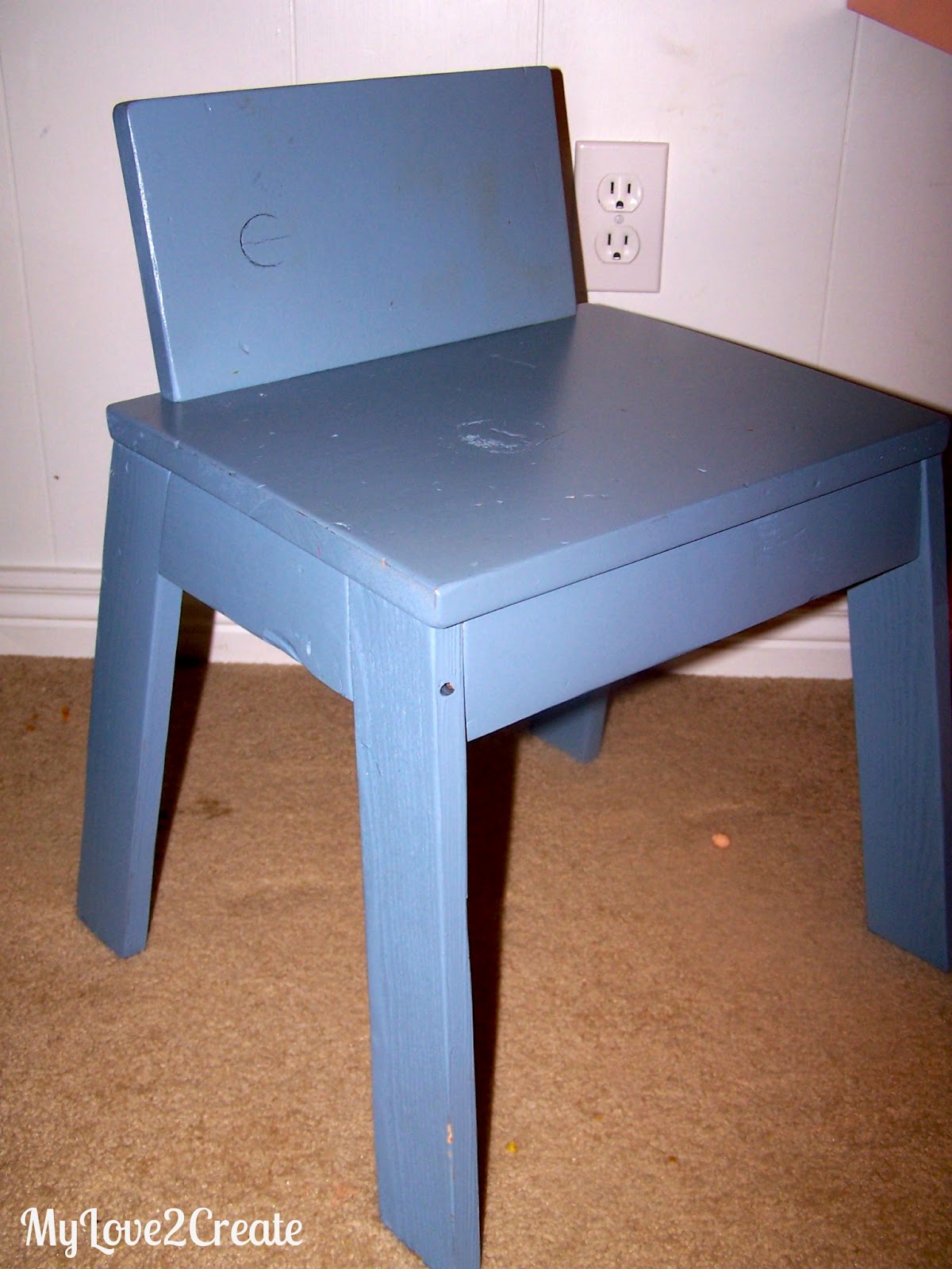 DIY Kids Table and Chairs My Love 2 Create