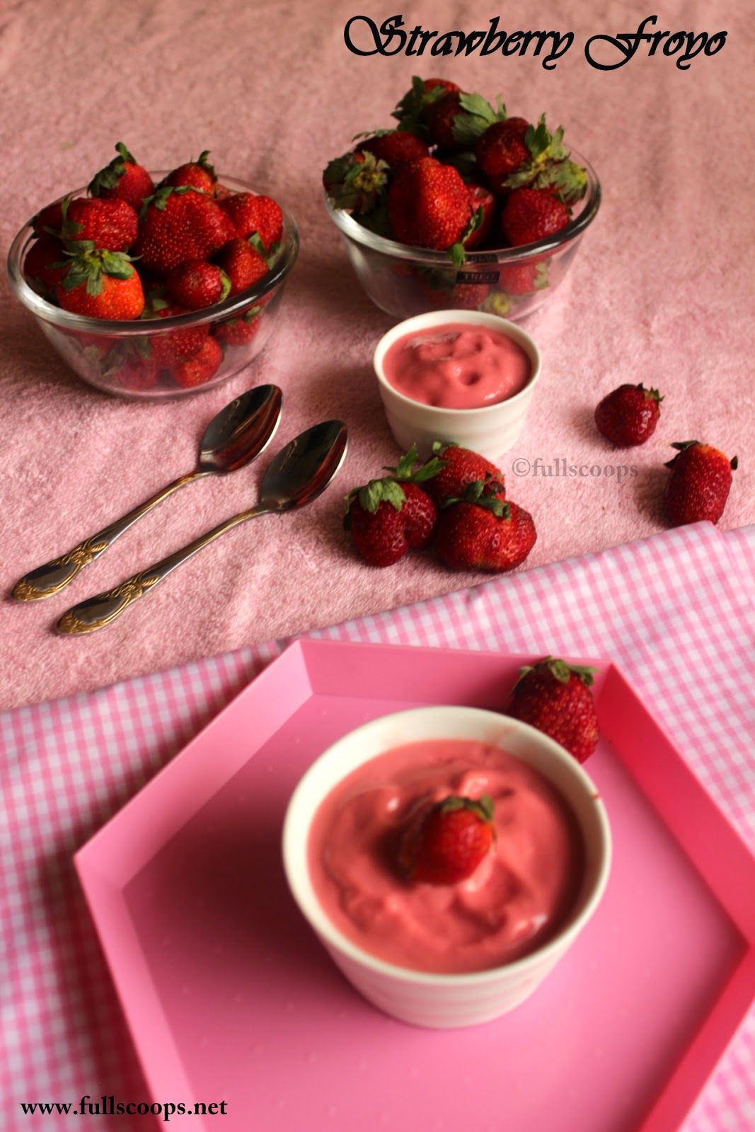 Strawberry Flavoured Yogurt