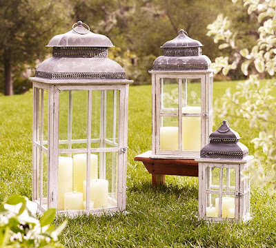 Pottery Barn Park Hill Windowpane Lantern Decor Look Alikes