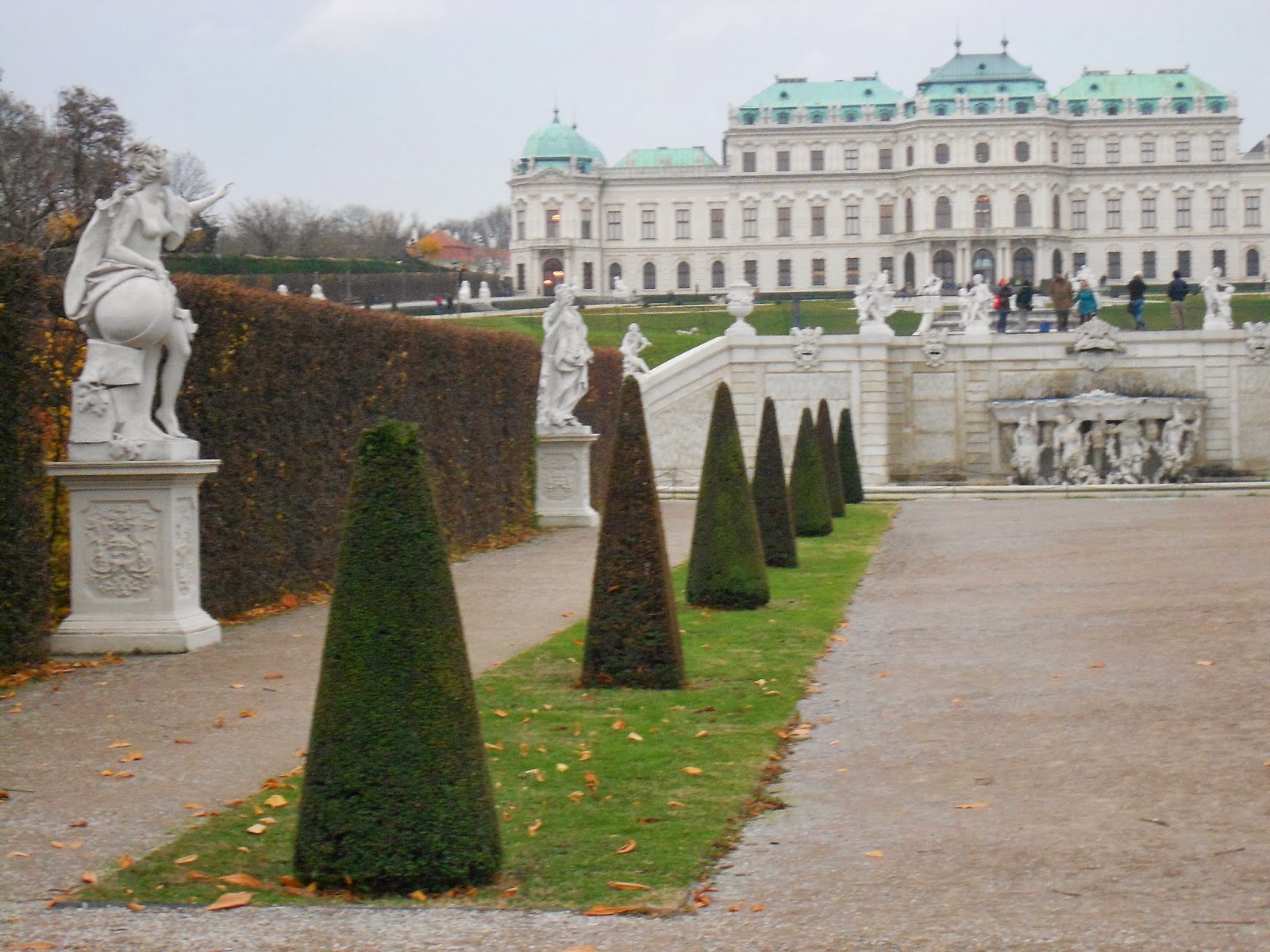 A mi aire Paseo por los jardines de Belvedere en Viena ( y