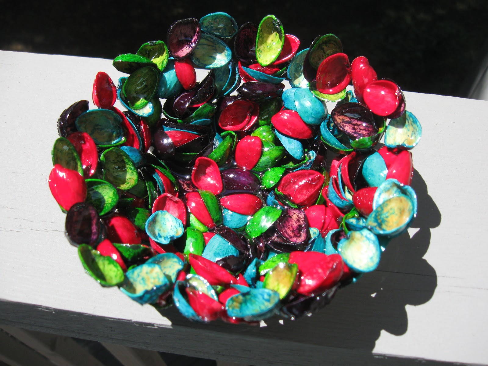 Pistachio Shell Bowl Recycling Craft Craft Klatch