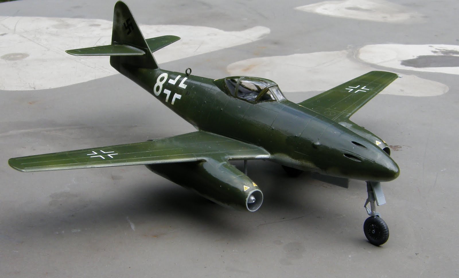 wade's military models Luftwaffe Messerschmitt Me262 A1 1/72 Academy