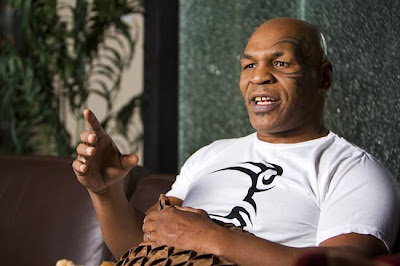 Former heavyweight champion Mike Tyson has claimed he once walked in