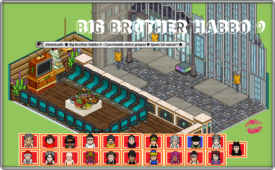 Big Brother Habbo 9 ~ Conviver grupalmente!