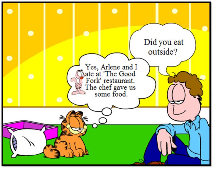 a simple comic strip a simple comic strip