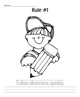 Classroom Coloring Page Classroom Coloring Page