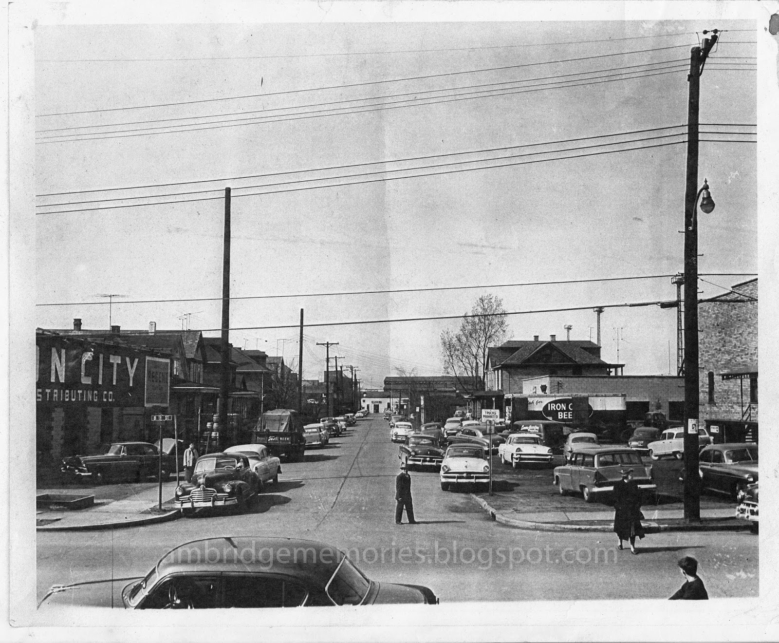 Ambridge Memories 800 and 900 blocks of Glenwood Avenue,1950s