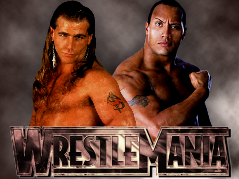 FUN POST Book The Rock vs. Shawn Michaels Wrestling Forum