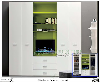 Lemari tipe minimalis tv elegan Apollo Lemari tipe minimalis tv elegan Apollo