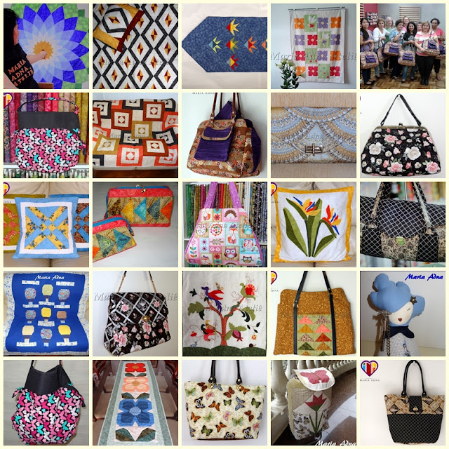 Bolsas, Patchwork, Bonecas